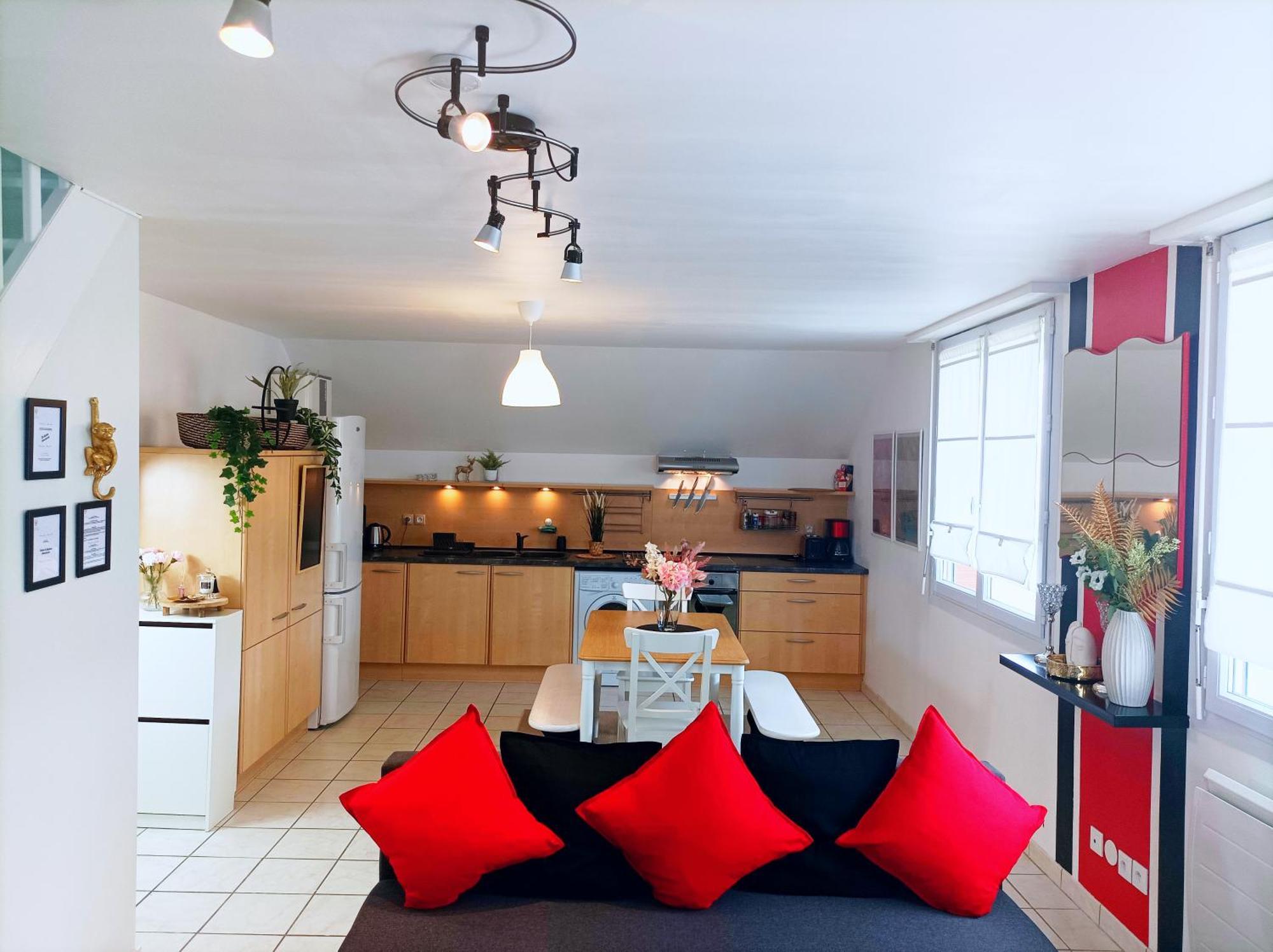 Le Duplex Decontracte Apartman Fleury-les-Aubrais Kültér fotó